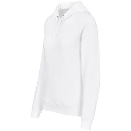 Ladies Harvard Heavyweight White Side